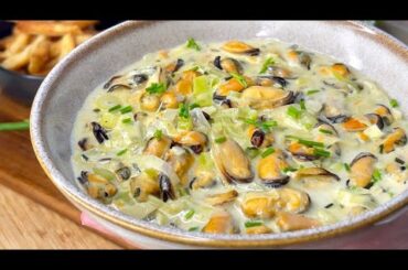 "Moules Frites" RAPIDES : Sans Coquilles et Sans Attente ! Avec une Sauce Fantastique !