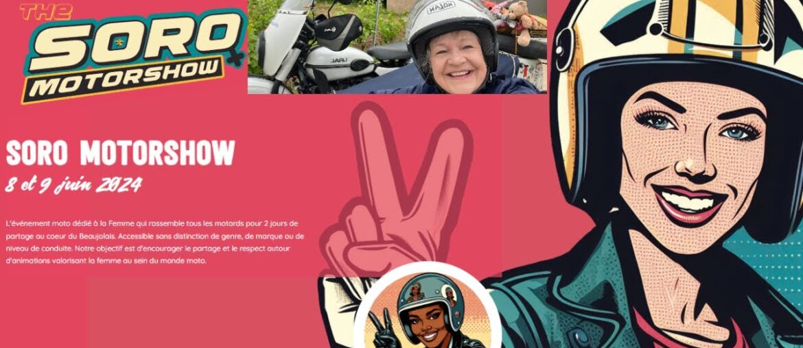 FRANCE - Women Moto Show 2024 - SORO MOTOSHOW