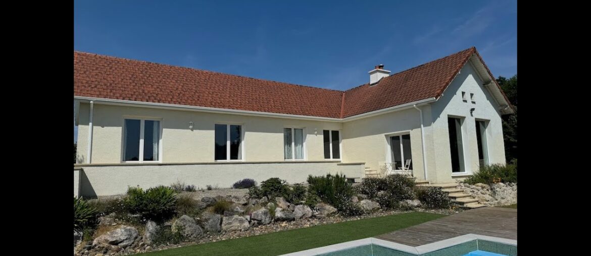 Contemporary Property with Guest Chalet, Pool & Large Garden | For Sale #French Character Homes