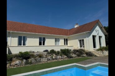 Contemporary Property with Guest Chalet, Pool & Large Garden | For Sale #French Character Homes