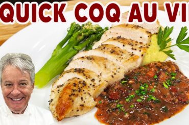 Coq Au Vin Sauce in Minutes! | Chef Jean-Pierre
