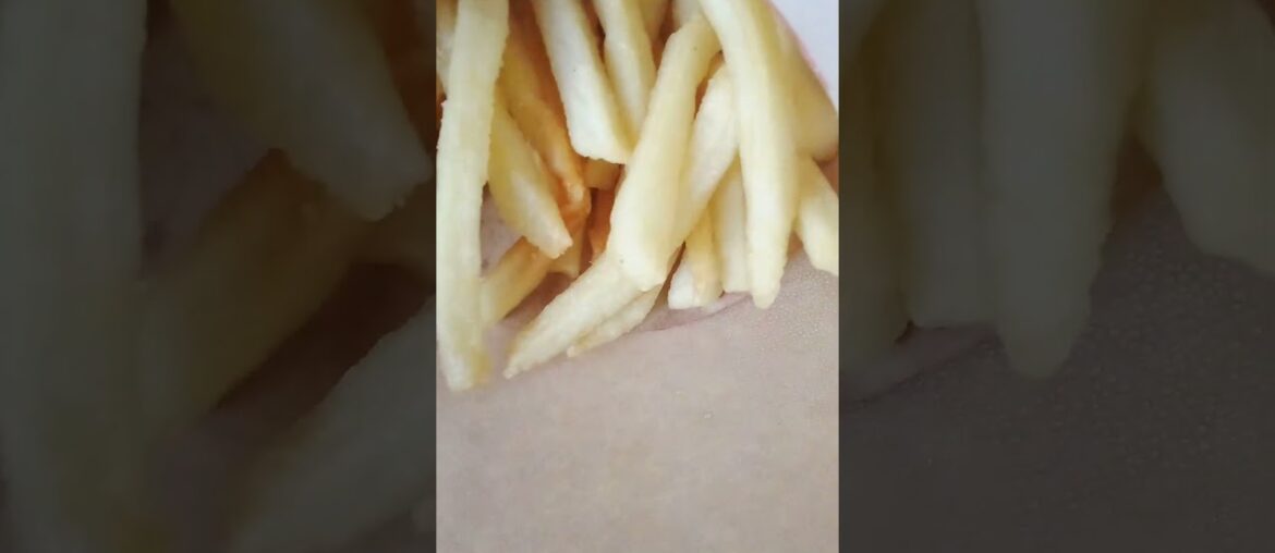 eating french fries