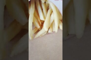 eating french fries