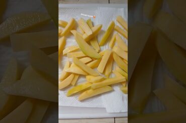 # crispy french fries# how to make french fries# everyone #food #snacks #recipe #easyrecipe fastfood