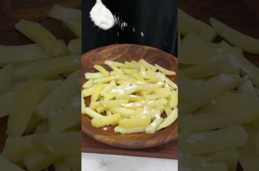 Cheesy French Fries Cooking  #shorts #food #cooking #streetfood