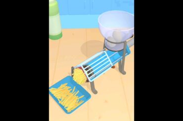 Making French Fries #making #frenchfries #fastfood #slice #android #shorts