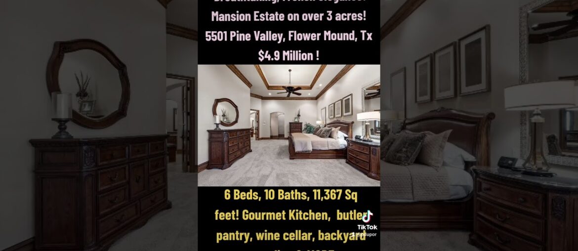 Breathtaking French Mansion on Over 3 acres! Breathtaking French Mansion on Over 3 acres!