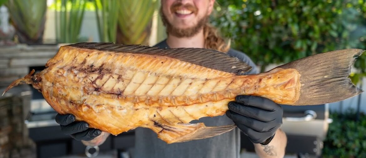 Transform Fish Skeleton into Gourmet Smoked Stock