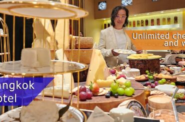 Unlimited cheese and wine at the Marriott Sukhumvit