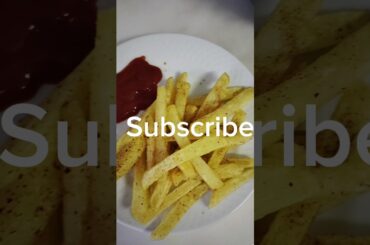 How to make easy french fries at home | #ytshorts #food #kkcooks84 #fries #frenchfries #easysnacks