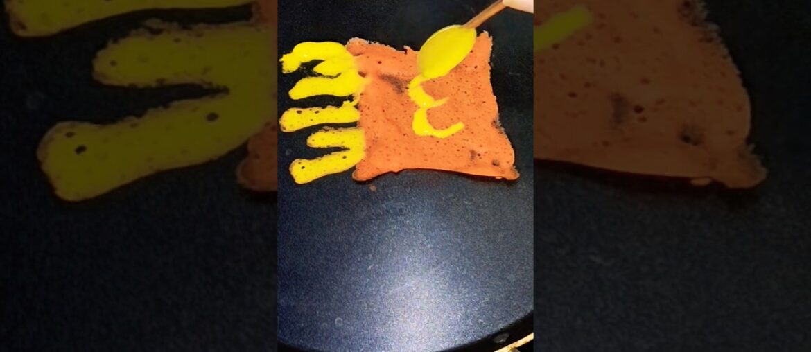 french fries shape dosa #shorts #dosa