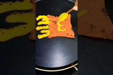 french fries shape dosa #shorts #dosa