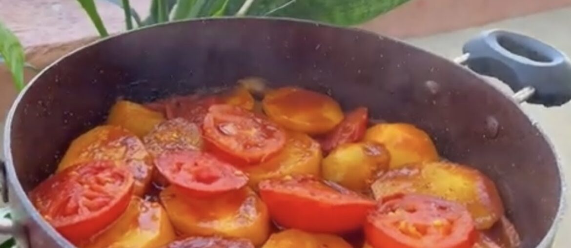 Cooking a gourmet meal with just vegetables Cooking a gourmet meal with just vegetables