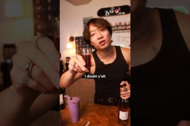 Red Wine And Banana Liqueur #wine #cocktails #bartender #bartending #mixology #barchemistry