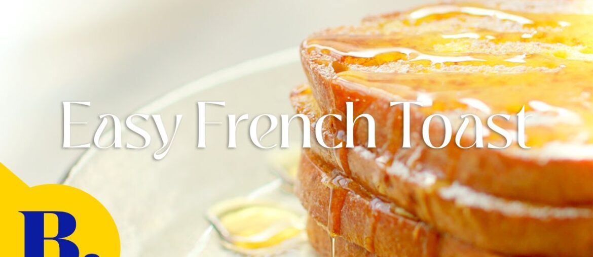 Two-Ingredient Breakfast French Toast | Brimly Recipes