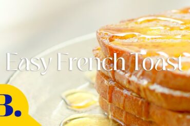 Two-Ingredient Breakfast French Toast | Brimly Recipes