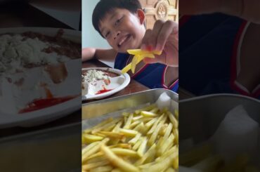 French Fries and Champurado | The best snacks | snack ideas | happy tummy | happy kiddo