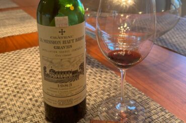 La Mission Haut Brion 1983 Graves Trophy Bordeaux Wine Review