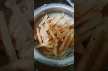 french fries recipe. gadeela madhavi vlogs