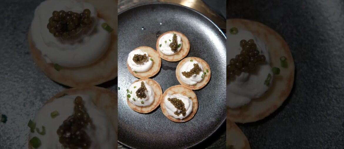 Complimentary Caviar and Beluga Vodka Tasting