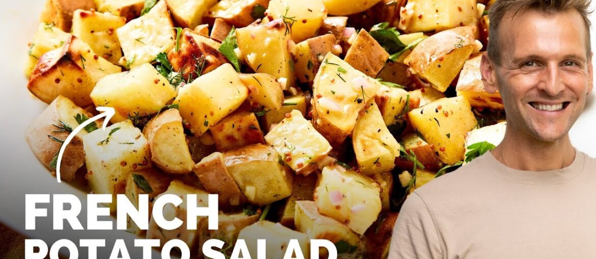 French-Style Potato Salad | A mayo-less potato salad for summer! French-Style Potato Salad | A mayo-less potato salad for summer!