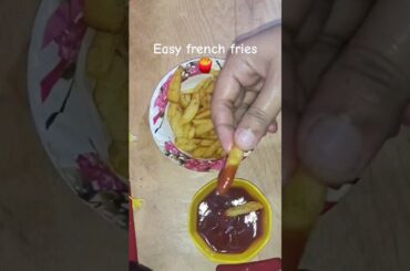 crispy French fries at home| Perfect and crispy French Fries at home | #youtubeshorts #shortsvideo
