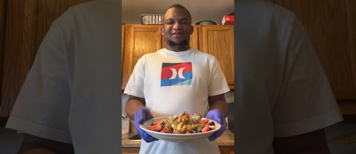 French Toast Casserole Recipe #shorts