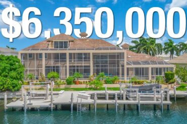 Tour a Multi-Million Dollar Waterfront Home | Marco Island