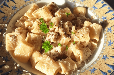 Pasta alla Norcina, with Salsiccia al Tartufo