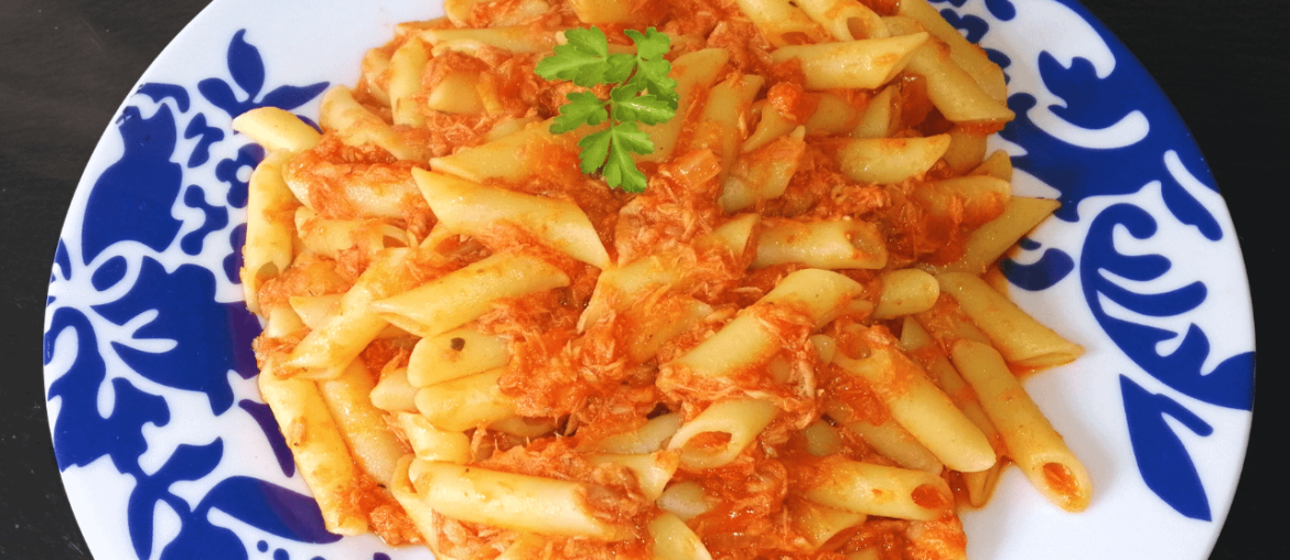 15 Minute Quick Pasta Recipe With Tuna