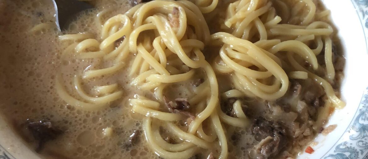Ramen boeuf fait maison!