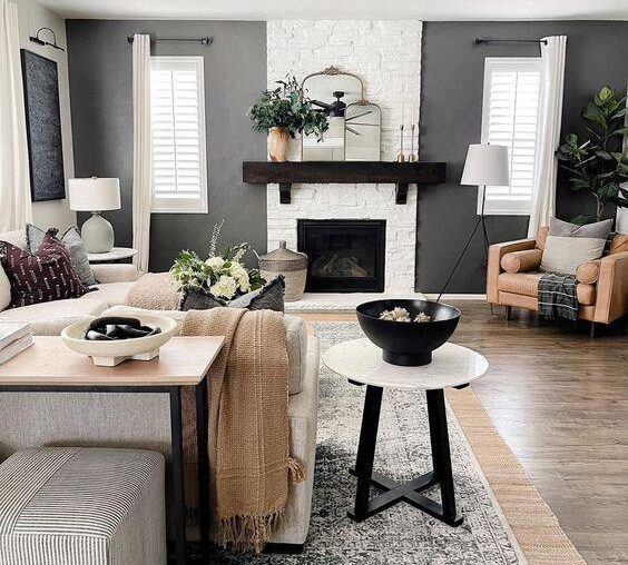 The living room exudes a warm, inviting ambiance through its natural materials, Rothenburg ob der Tauber, Bavaria, Germany [564x705]