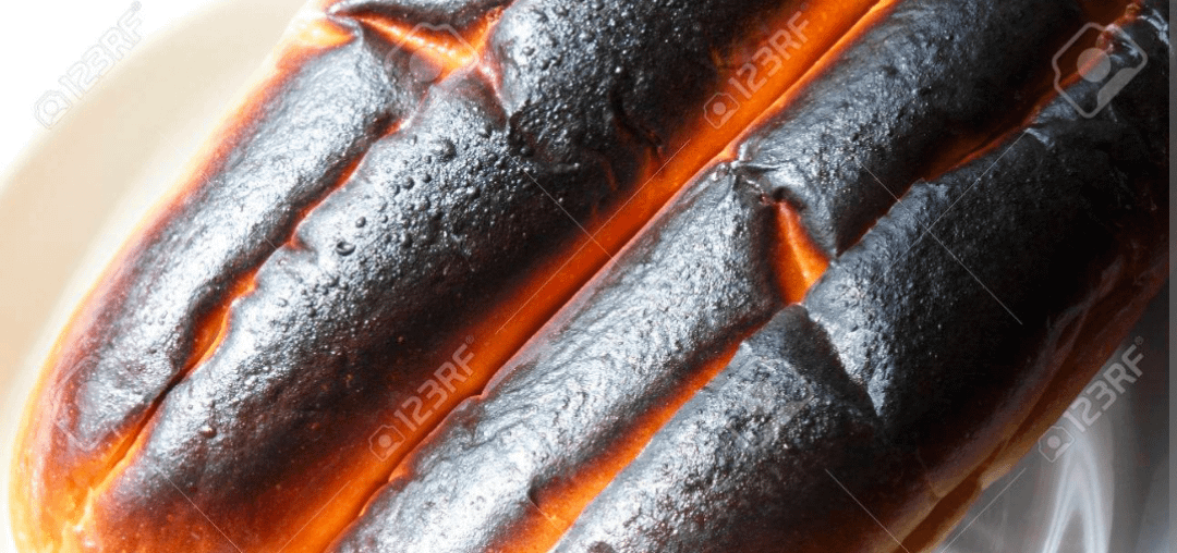 Le pain et t'il brûlant