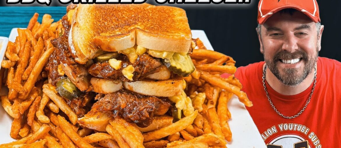 LaBo’s “El Jefe” Triple BBQ Pork Macaroni and Grilled Cheese Sandwich Challenge!! LaBo's "El Jefe" Triple BBQ Pork Macaroni and Grilled Cheese Sandwich Challenge!!