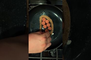 French Scrambled Eggs with Sausage & Cheese #recipe #food #cooking #breakfast #easyrecipe