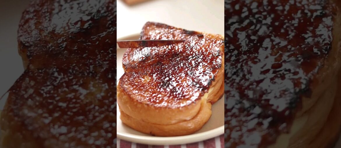 Brulee French Toast | #youtubeshorts #shorts #youtube #food #recipe #tasty #indonesia #asmr #coffee