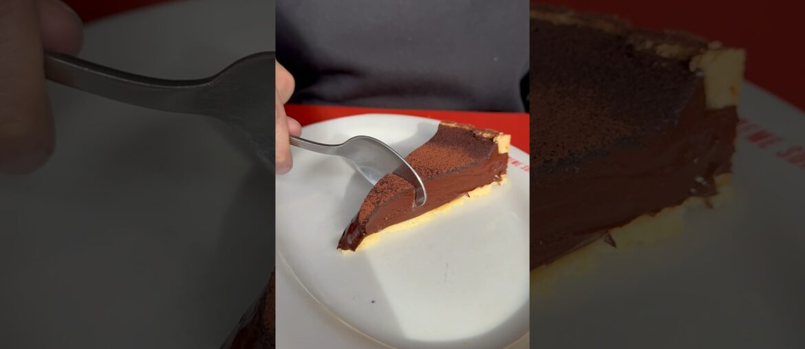 A Chocolate Espresso Tart #Shorts