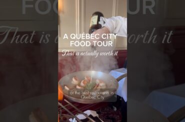 Add this food tour to your Quebec City bucket list! #clemscanadatour #travelwithclem #quebeccity