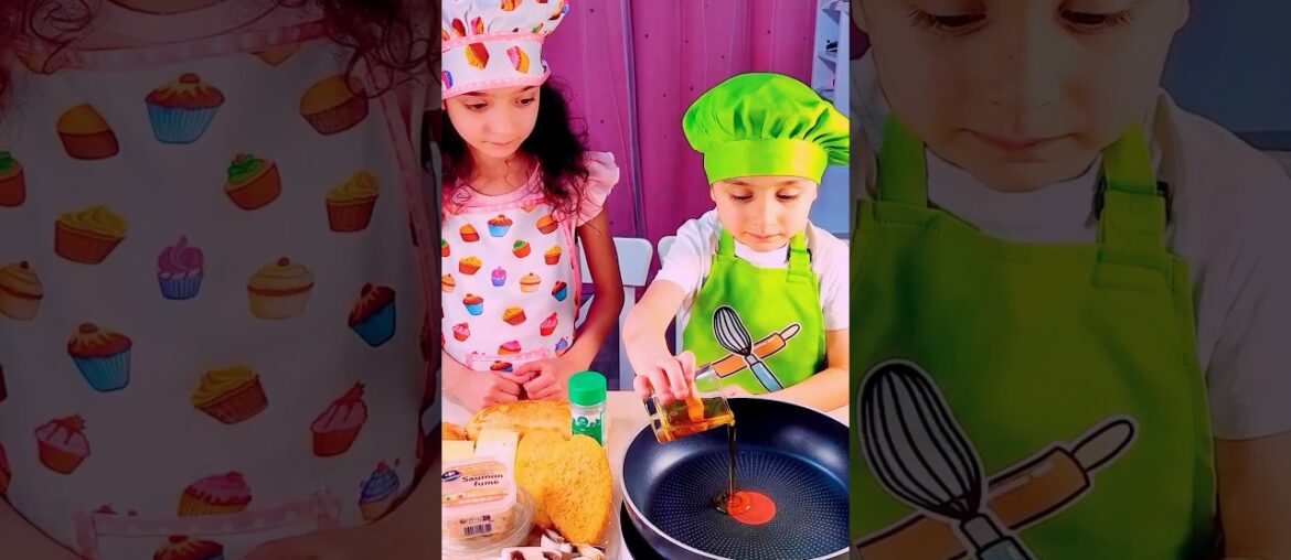 Children make a very healthy and delicious sandwich with vegetarian schnitzel #shors #viral #kids Children make a very healthy and delicious sandwich with vegetarian schnitzel #shors #viral #kids