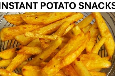 How To Make French Fries | Potato Snacks Recipe | easy snacks to make At home | French Fries recipe