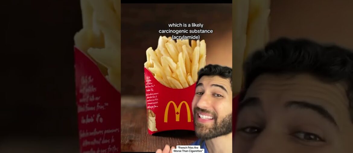 “French Fries Are Worse Than Cigarettes” #really