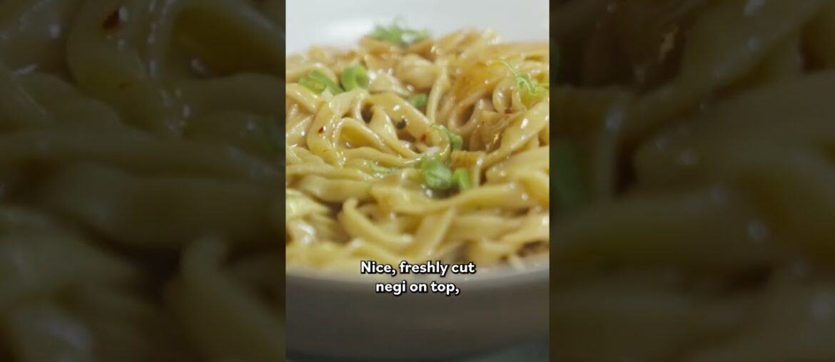 How this Michelin-level restaurant makes garlicky homemade egg noodles with shaved black truffle How this Michelin-level restaurant makes garlicky homemade egg noodles with shaved black truffle