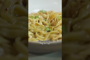 How this Michelin-level restaurant makes garlicky homemade egg noodles with shaved black truffle