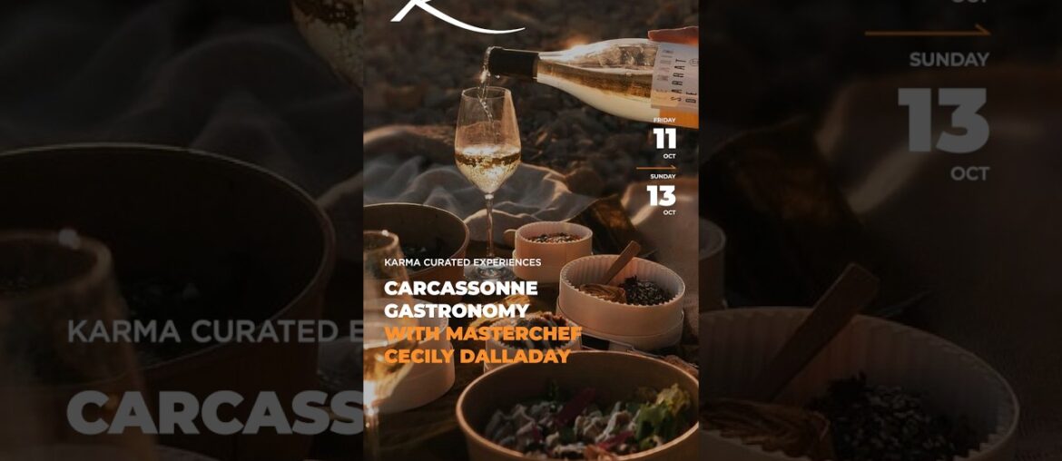 FRENCH CULINARY ADVENTURE : GOURMET TOUR WITH MASTERCHEF CECILY | LANGUEDOC | CARCASSONE FRENCH CULINARY ADVENTURE : GOURMET TOUR WITH MASTERCHEF CECILY | LANGUEDOC | CARCASSONE