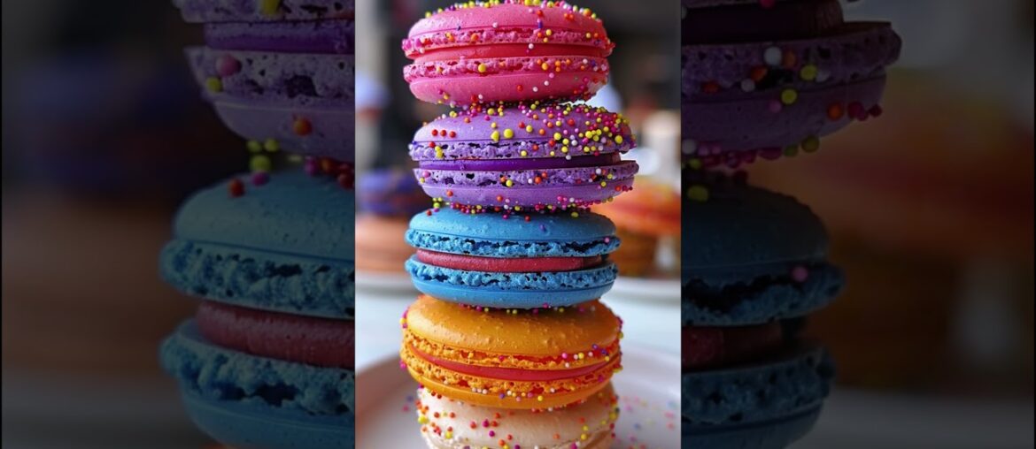 French Macaron Pastry #food #pastries #dessert #baking #yummy #delicious  #pastry #frenchpastries
