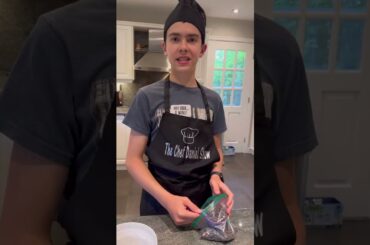 French Chocolate Chip Cream Puffs! #shorts #french #frenchbakery #cooking #chef #chocolate