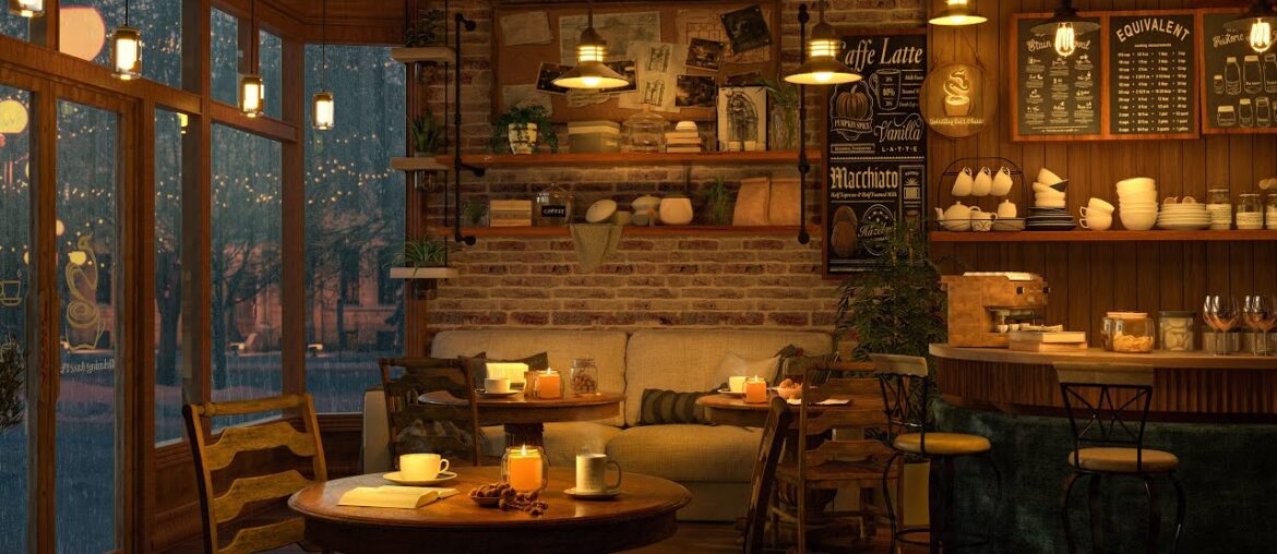 4K Cozy Coffee Shop with Smooth Piano Jazz Music for Relaxing, Studying and Working 4K Cozy Coffee Shop with Smooth Piano Jazz Music for Relaxing, Studying and Working