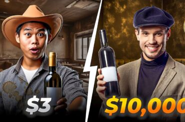 $3 American Wine Vs $10,000 French Wine: A Luxury Showdown
