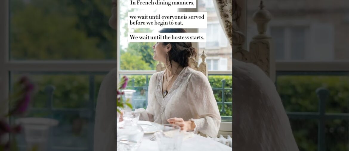 Dining Etiquette #shorts #elegant