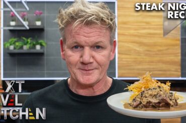 Gordon Ramsay Cooks Up a Simple Steak Dinner with Fries!